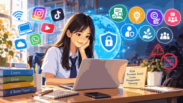 Bijak Bermedia Sosial dan Cerdas Menggunakan Teknologi